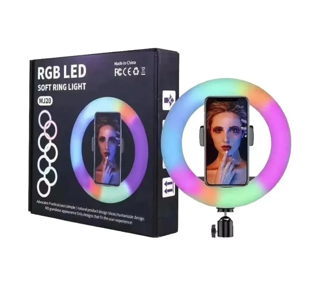 ARO DE LUZ RGB- HX-MJ20 8"